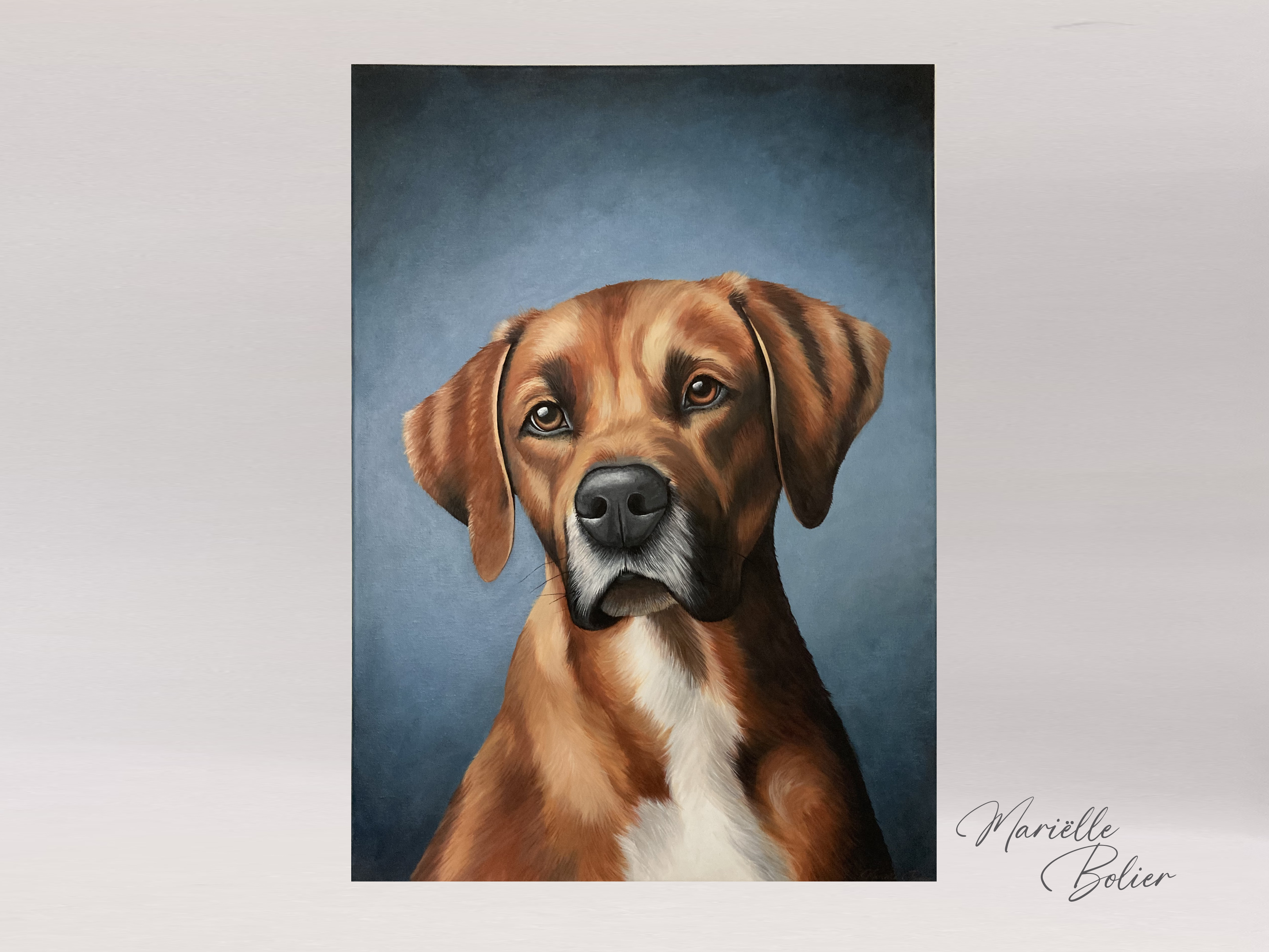 Schilderen op canvas