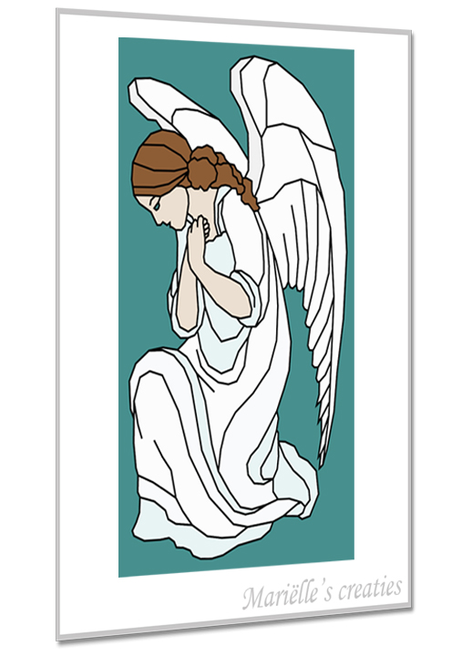Geometric design: Marielles creaties - Angel