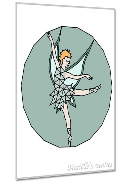Geometric design - Marielles creaties: Fantasy/Fairies