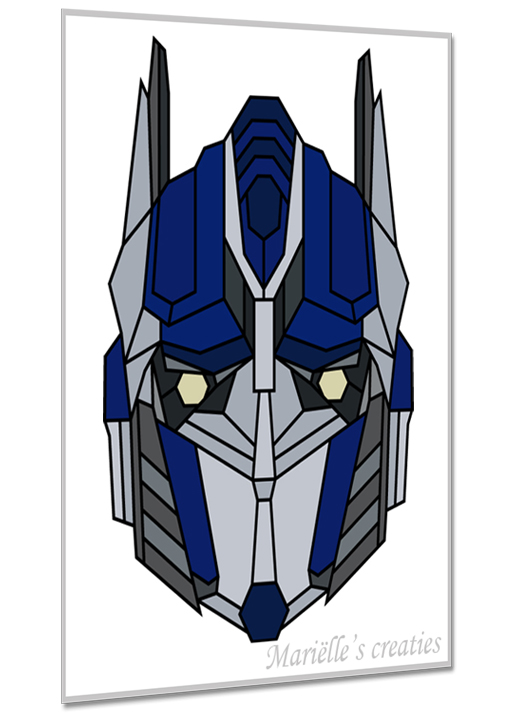 Geometric design - Marielles creaties: Transformer