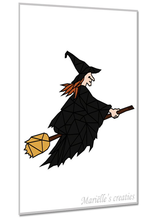 Geometric design - Marielles creaties: Fantasy/Witch