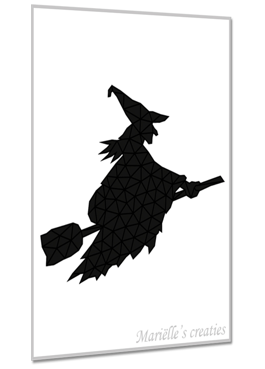Geometric design - Marielles creaties: Fantasy/Witch
