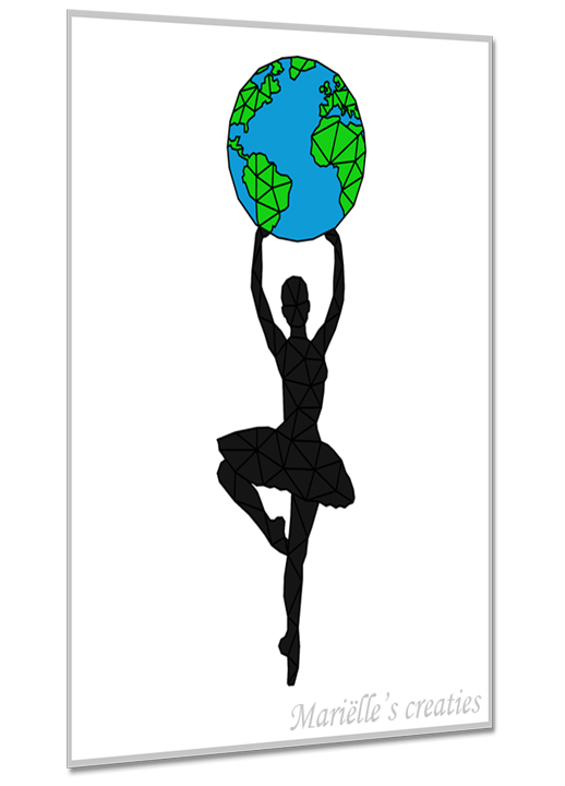 Geometric design - Marielles creaties: Women/Balance